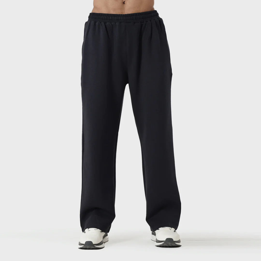 Tf-Premium Midnight Black AeroScuba Cotton Trouser