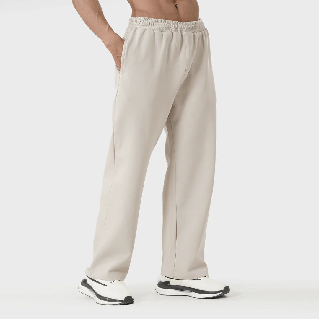Tf-Premium Cream AeroScuba Cotton Trouser