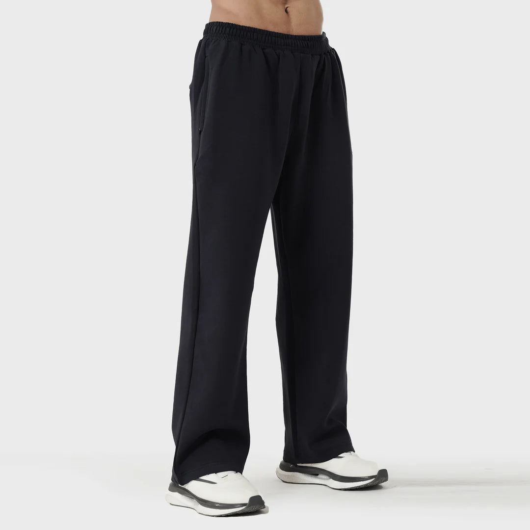 Tf-Premium Midnight Black AeroScuba Cotton Trouser