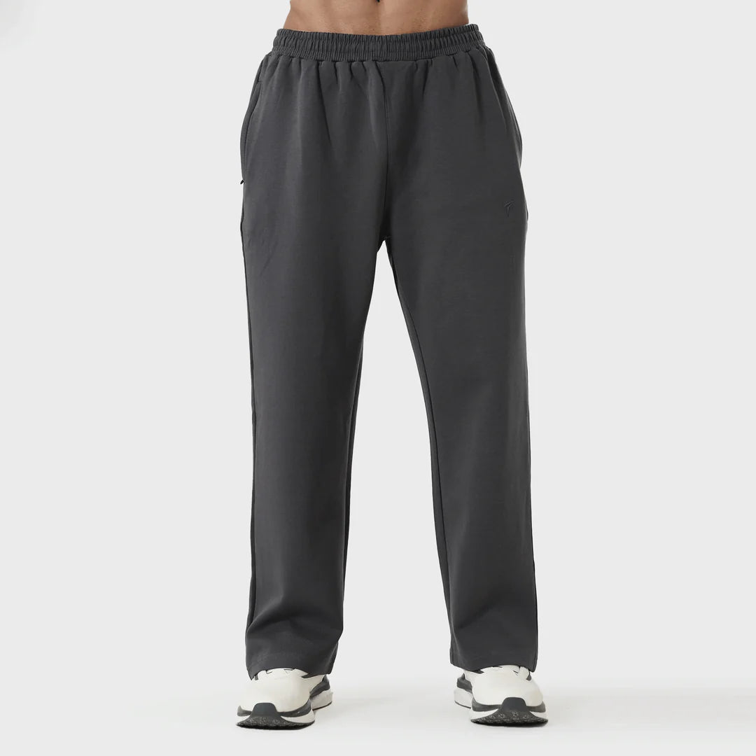 Tf-Premium Charcoal AeroScuba Cotton Trouser