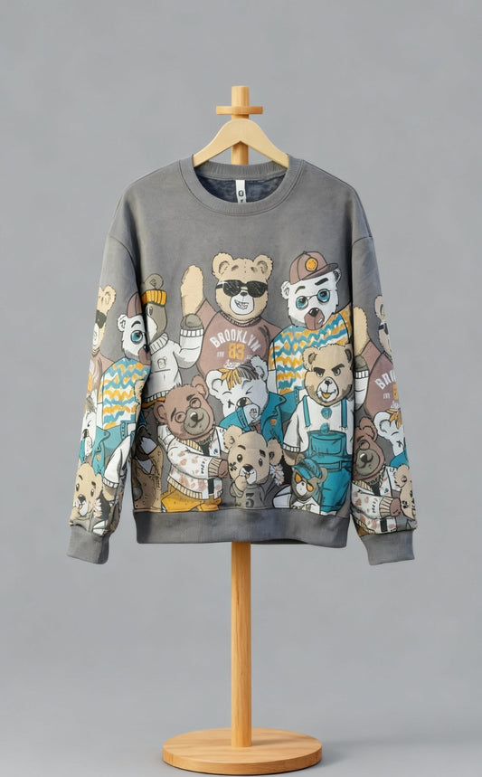 Brooklyn Bear Crewneck
